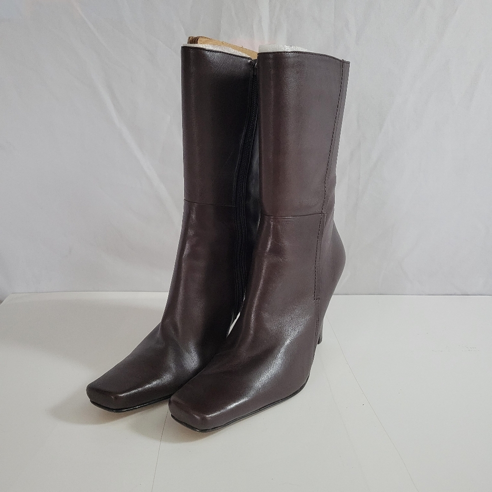 Nine West Parritr Leather Boots